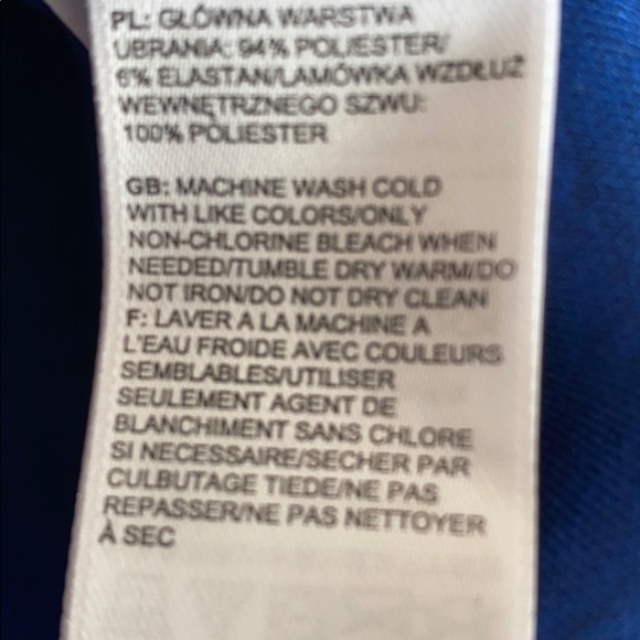 The North Face thermal 3D blue pullover XS NWT - Picture 11 of 11